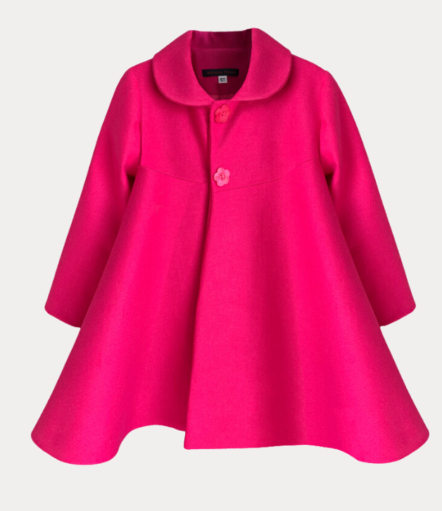 Handmade Swing Coat in Hot Pink Wool The Woman's Exchange of St. Louis Handmade Swing Coat in Hot Pink Wool The Woman's Exchange of St. Louis