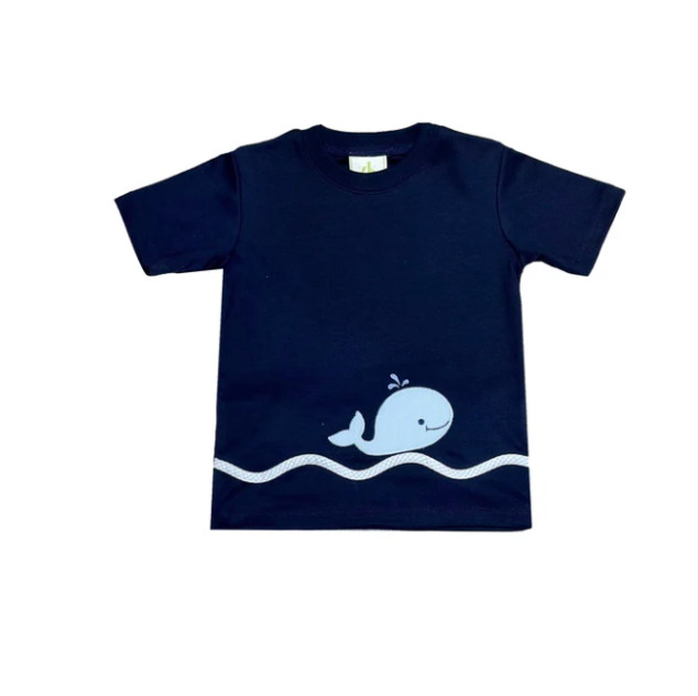 Zuccini Kids: Harry's Play Tee - Whale S/S
