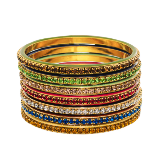 TOVA: Helly Bangles in Midnight Express (Multiple colors Available)
