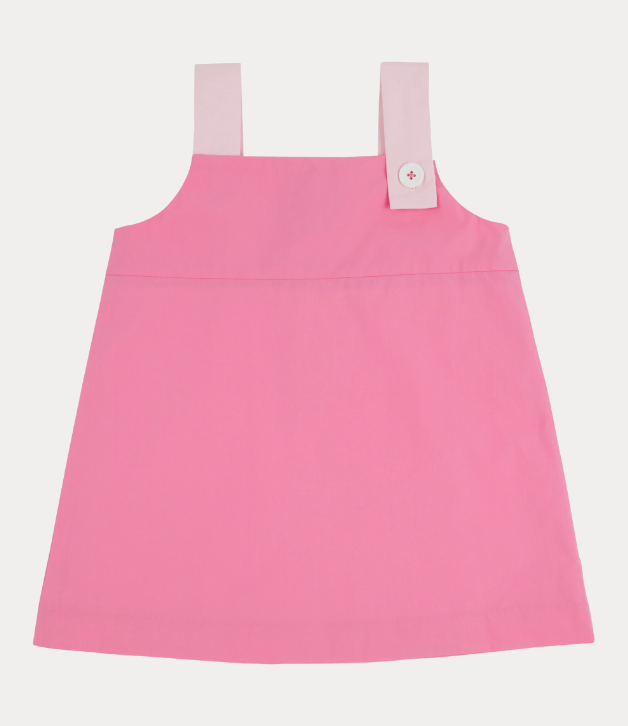 TBBC Jillian Jumper in Hamptons Hot Pink & Palm Beach Pink with Heart Tulip Applique