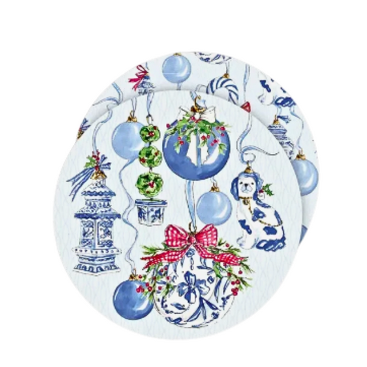 Rosanne Beck: Coaster - Chinoiserie Ornaments