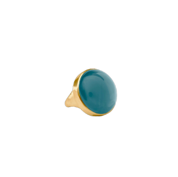 Julie Vos: Statement Ring - Solara - BLU