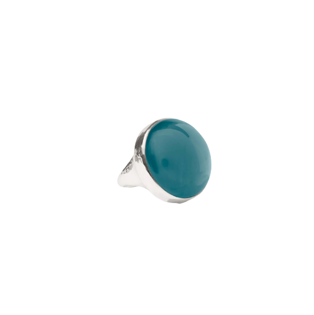 Julie Vos: Statement Ring - Solara - BLU