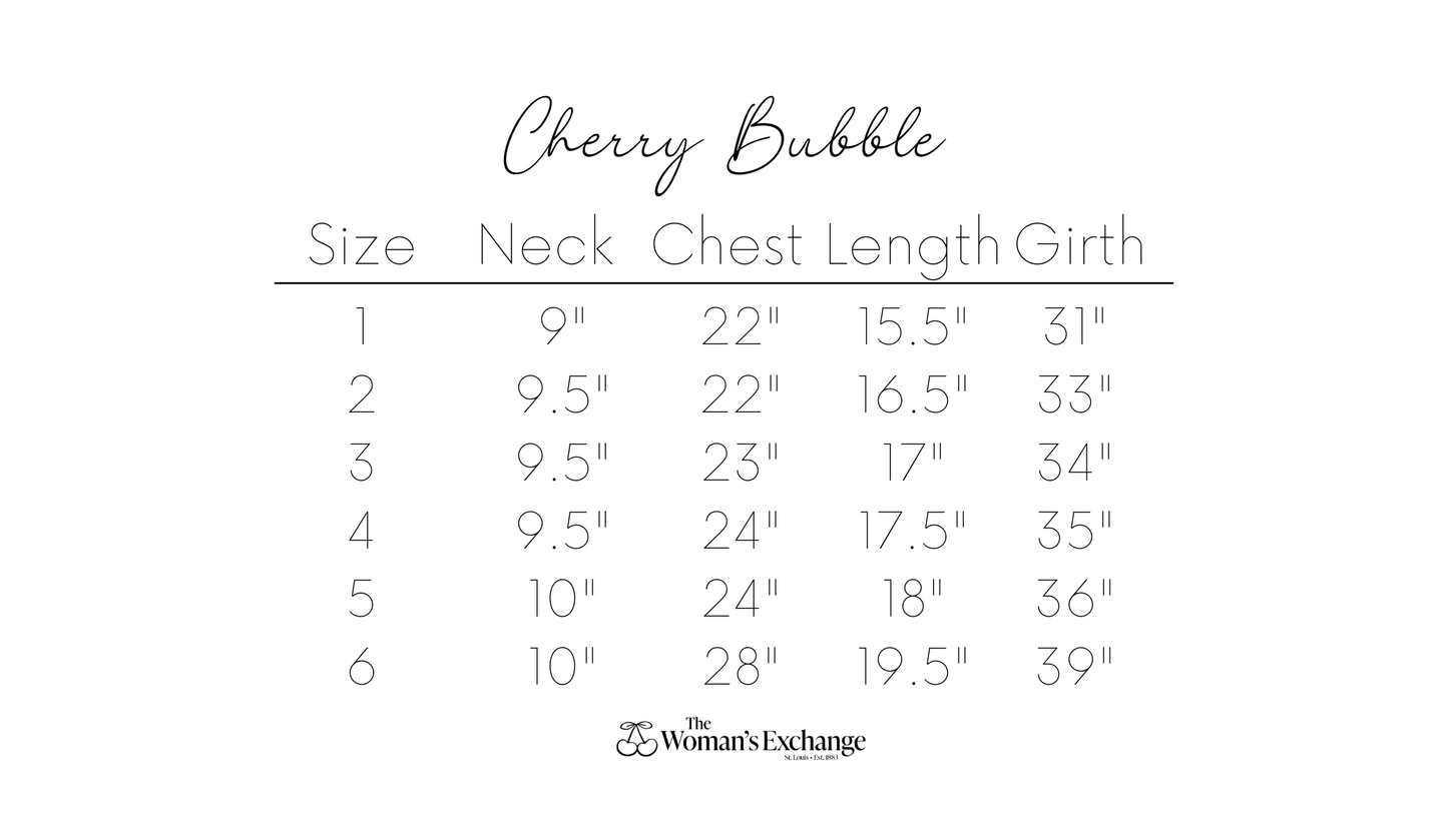 Boy's Cherry Bubble: Made to Order