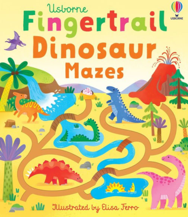Fingertrail Dinosaur Mazes