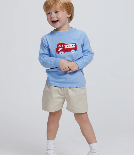 Little English Basic Short - Pebble Twill