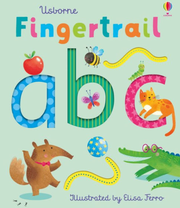Fingertrail abc: A Kindergarten Readiness Book For Kids