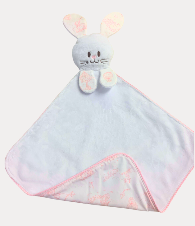 Handmade Lovie in Pink Toile
