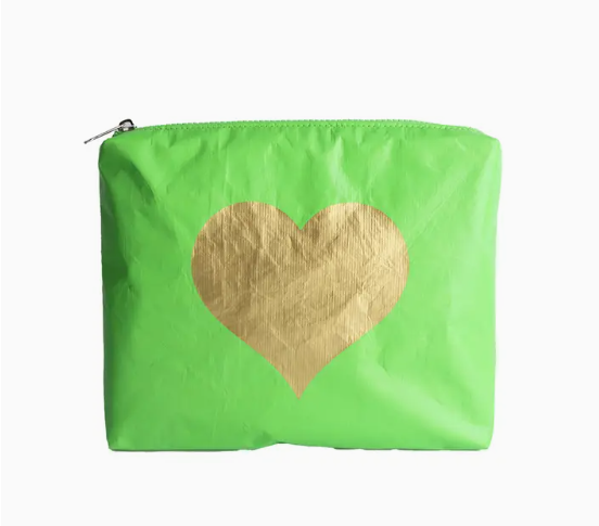 Malibu Sugar: Tyvek Pouch w/ Love & Heart Design