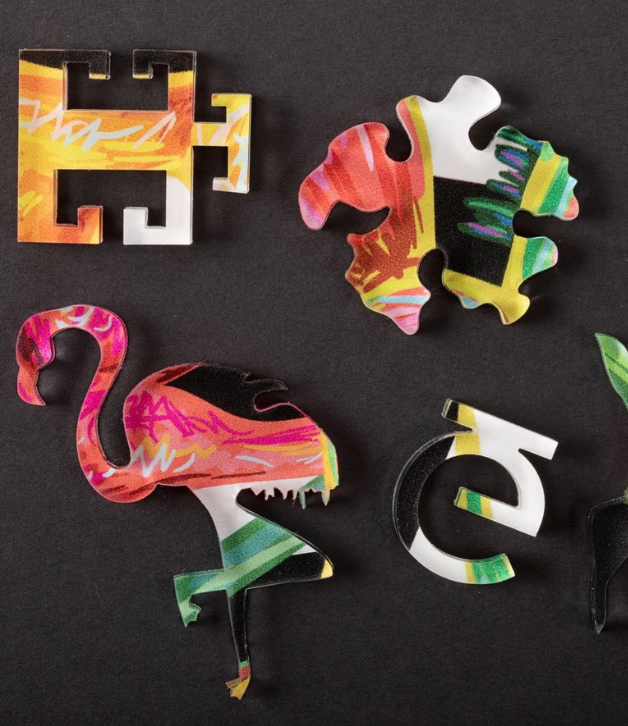 ēklektik pieces Summer Jungle Acrylic Puzzle