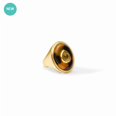Julie Vos: Statement Ring - Carnaby - TORT
