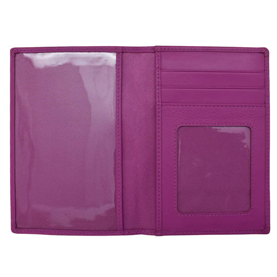 ili New York Passport Wallet in Orchid