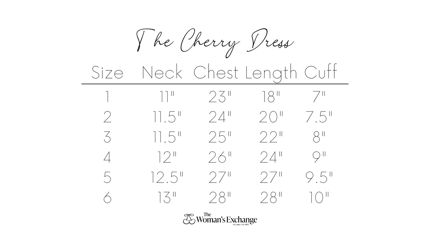 Classic Cherry Dress: Made to Order
