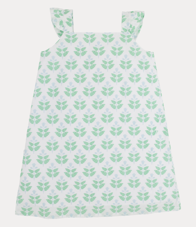 TBBC Angel Sleeve Donna Dress in Hanover Hand Block