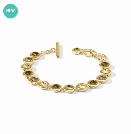 Julie Vos: Tennis Bracelet - Rainbow - GRN - MLT