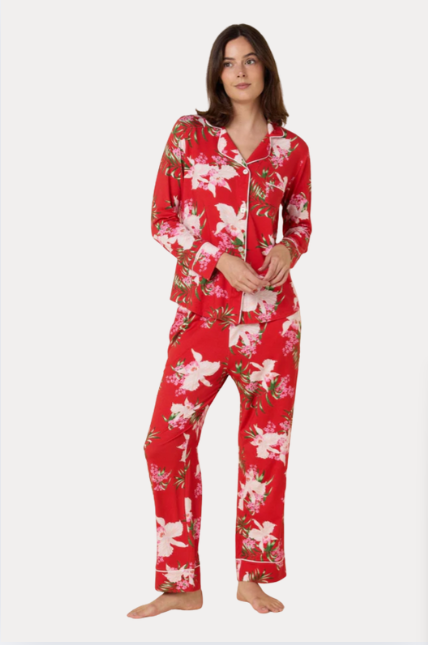 Cat's Pajamas: Pima Knit Long-Sleeved Pajama (Choose your Print!)