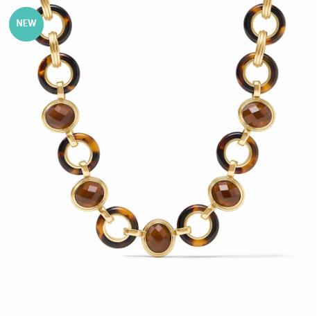 Julie Vos: Stone Necklace - Carnaby - IVY