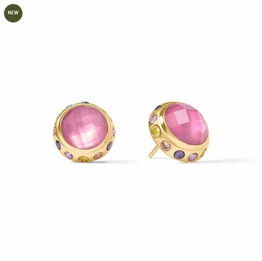 Julie Vos: Stud Earrings - Rainbow (Multiple Colors Available)