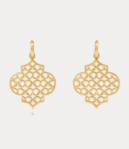 Julie Vos Helene Statement Hoop Earring