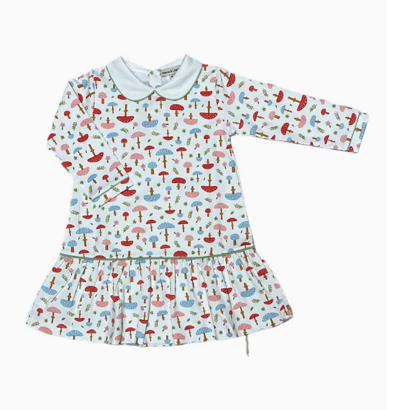 Marco & Lizzy: Mushroom Drop Waist Dress