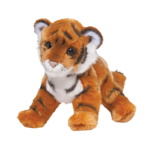 Douglas Plush: Pancake Bengal Tiger Cub