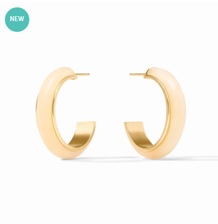 Julie Vos: Hoop Earring - Carnaby - IVY