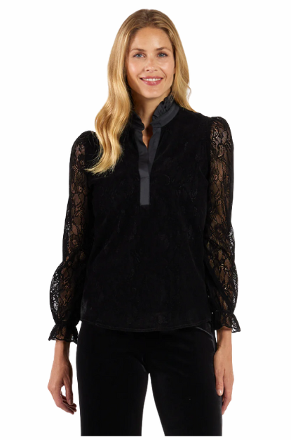 Jude Connally: Lace Teri Top