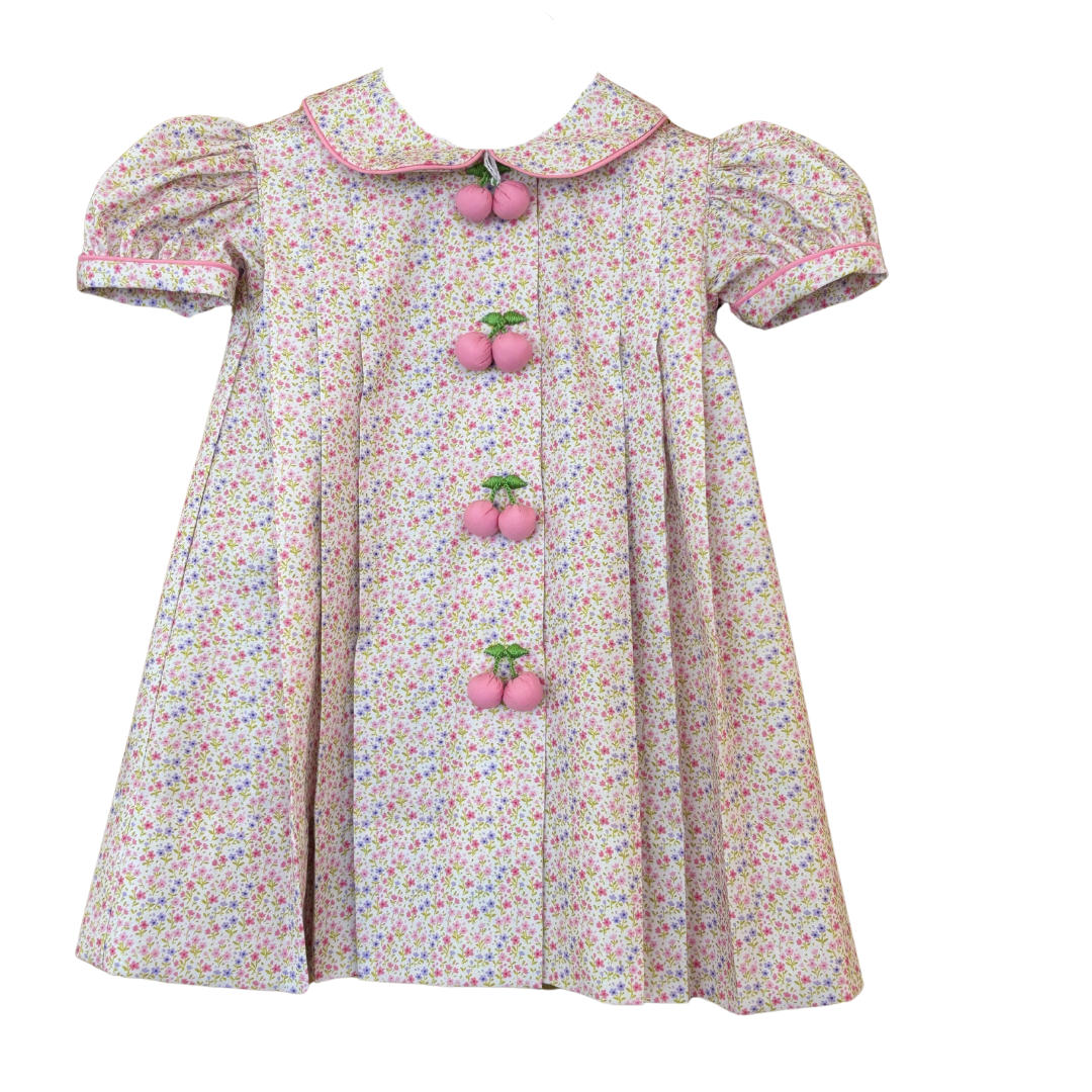 The Classic Cherry Dress in Floral