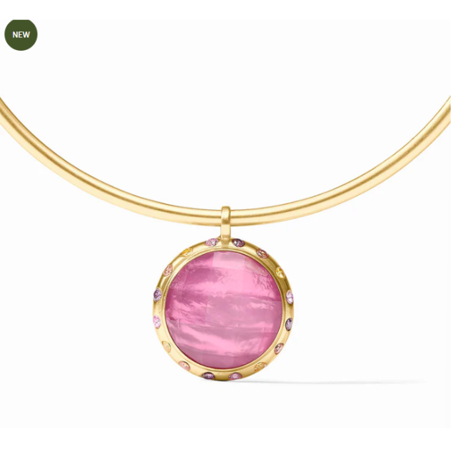 Julie Vos: Statement Necklace - Rainbow