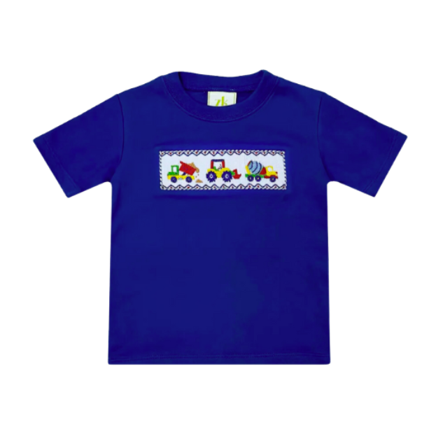 Zuccini Kids: Harry's Play Tee - Construction Trucks S/S