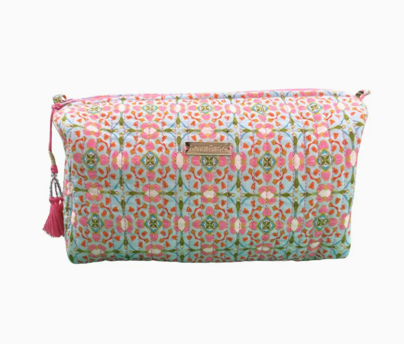 Laura Park Designs Gasparilla Signature Large Cosmetic Bag