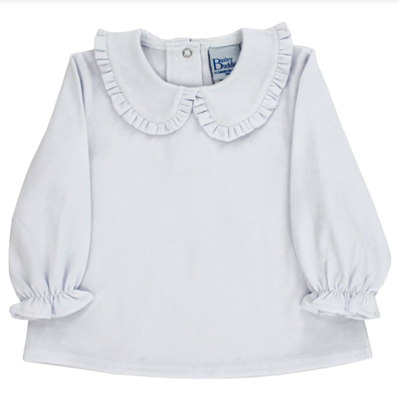 Bailey Boys Peter Pan Shirt with Ruffles