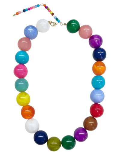 Gemelli Kameron Beaded Necklace Multi Color