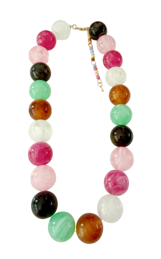 Gemelli Celia Beaded Necklace Pastel