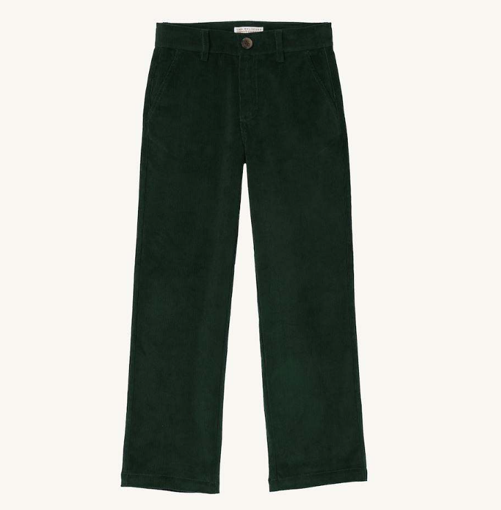 The Beaufort Bonnet Company Prep School Corduroy Pants in Grier Green