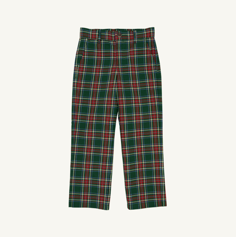 The Beaufort Bonnet Company Prep School Twill Pants in Pinehill Plaid