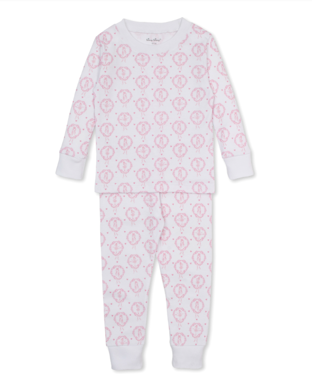 Kissy Kissy Pajama Snug Set in Petite Pirouette