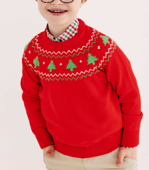 The Beaufort Bonnet Company Isaac's Fairisle Sweater