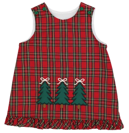 Bailey Boys Jumper in Festive Trees