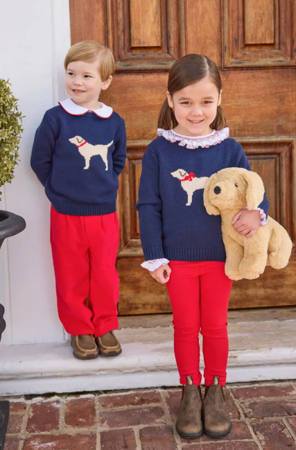 Little English Intarsia Sweater
