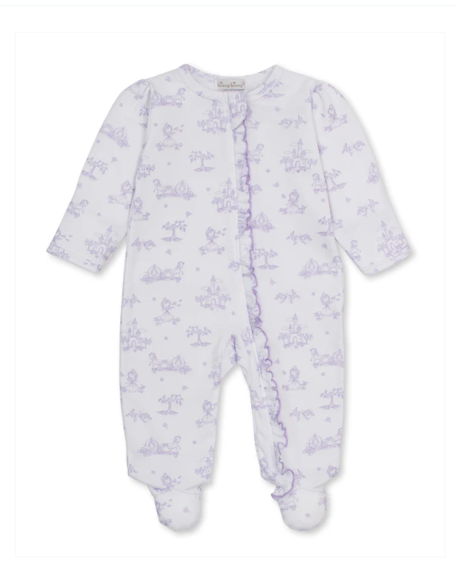 Kissy Kissy Footie with Zip in Princess Adventures