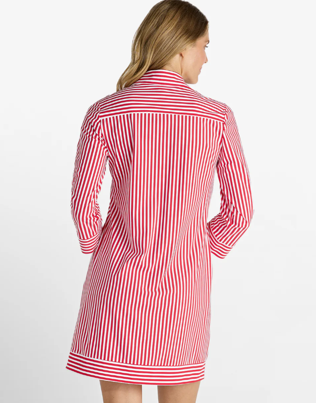 Jude Connally Finley in Stripe Red
