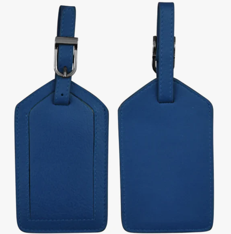 ili New York Luggage Tag in Cobalt