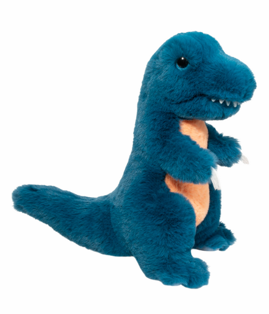 DouglasPlush:  Kennie Soft Blue T-Rex