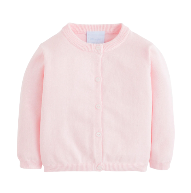 Little English: Essential Cardigan - Light Pink