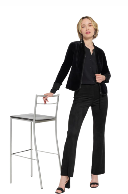 Lysse: Jesse Vegan Suede Baby Boot Pant