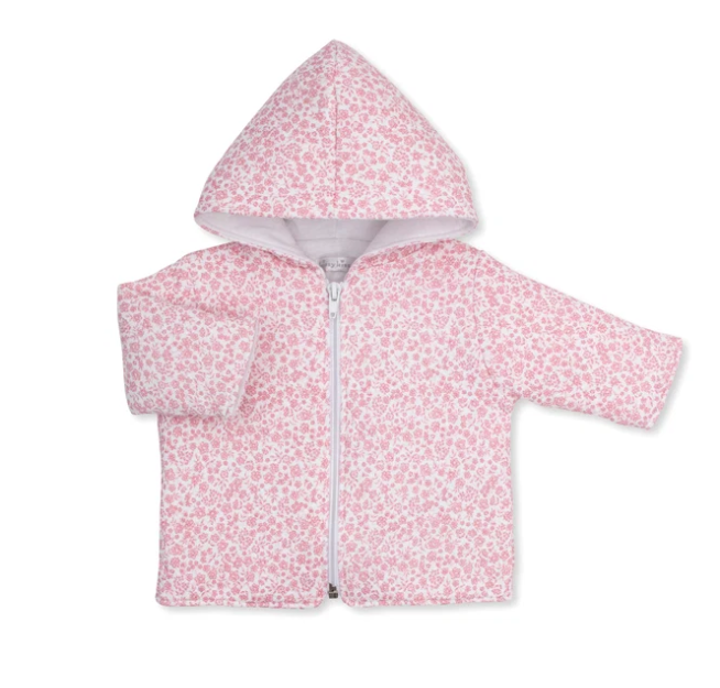 Kissy Kissy Jaquard Padded Jacket Print Fall Blooms