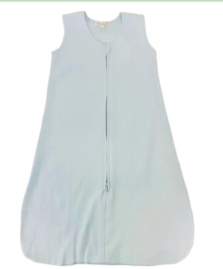 Kissy Kissy Jaquard Wearable Blanket in Blue
