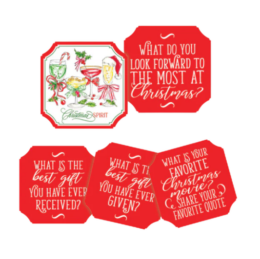 Rosanne Beck: Coaster - Christmas Spirt Cocktails