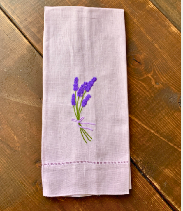 Maison d'Haiti Tea Towel - Lavender Sprig